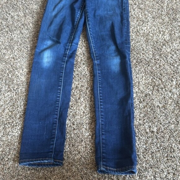 Levi's 711 Skinny Jeans 25 X 32 Dark Wash - Picture 6 of 11